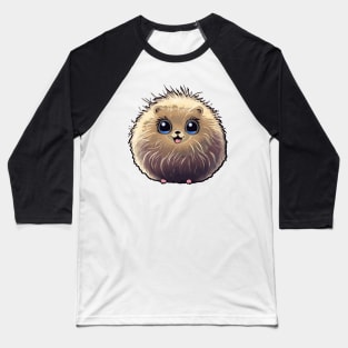 Cute Fuzzy Creature Baseball T-Shirt